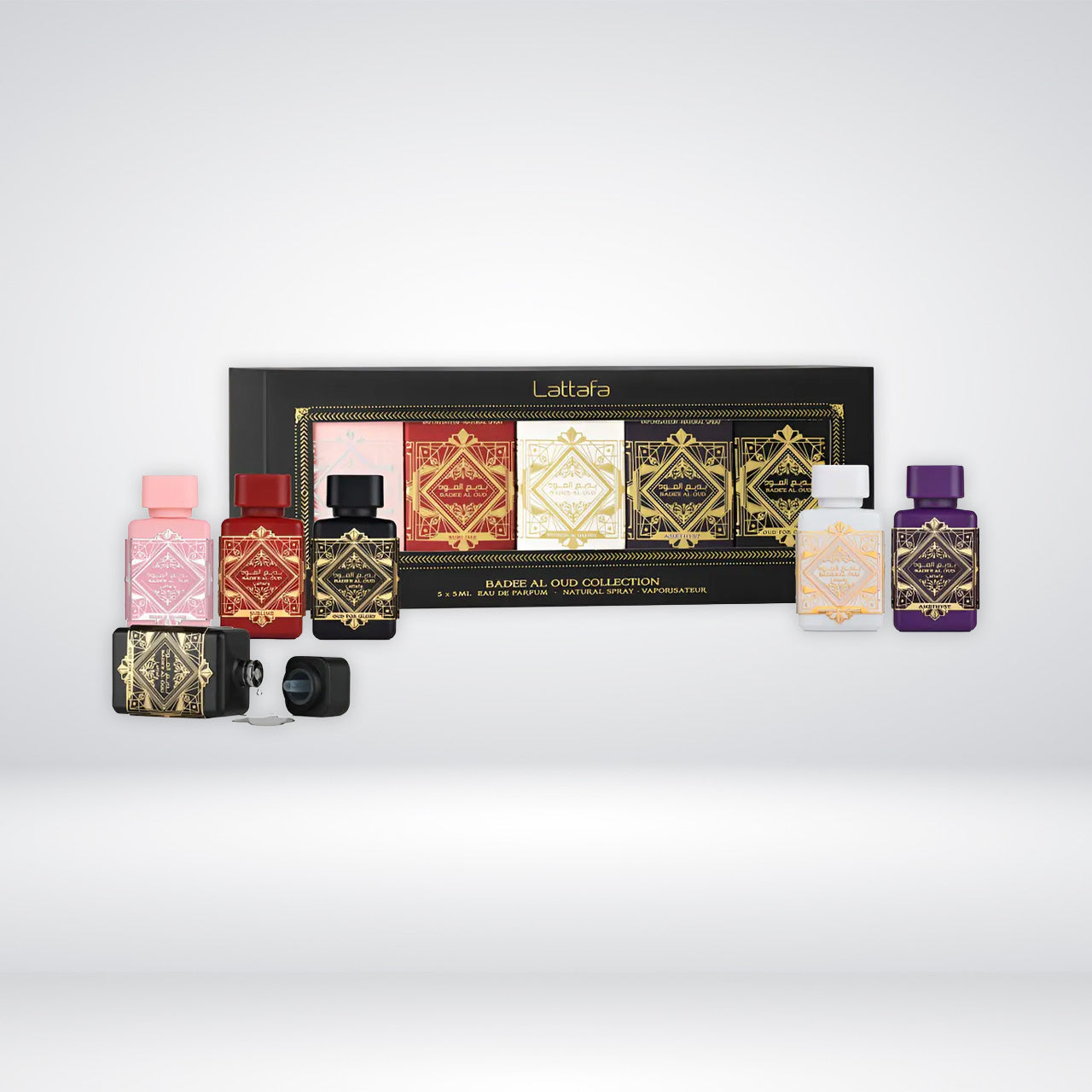 Lattafa Badee Al Oud Minis 5x5ml